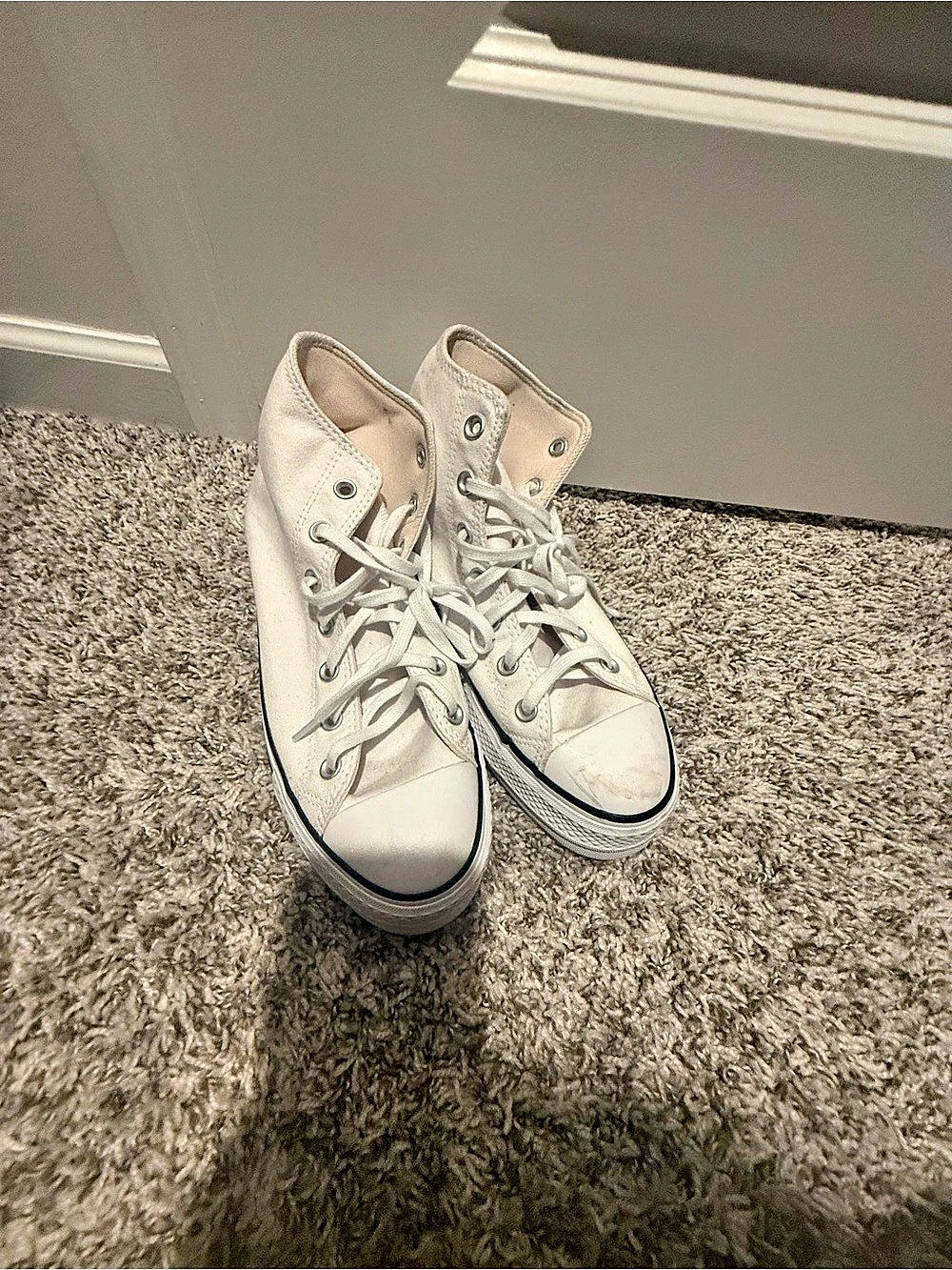 Converse Chuck Taylor All Star Lift High Top White Lift High Top Sneakers White